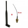2.4GHz antenna with UFL connector 10cm for XBEE module