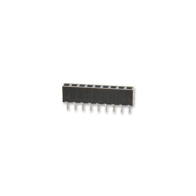 10mm SIL 2mm vertical female receptacle for XBEE module
