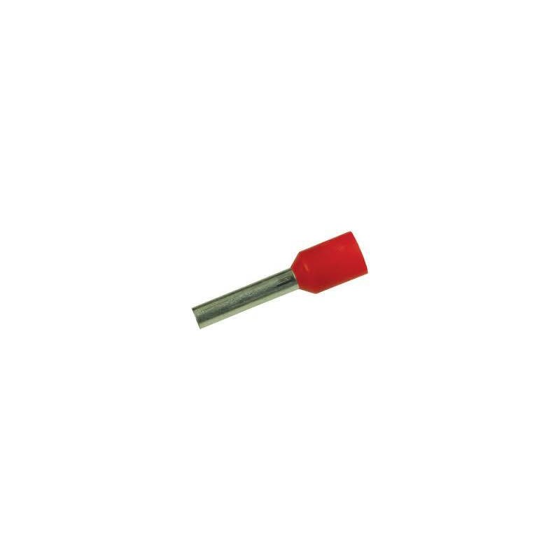 Embout de câblage 1mm2 rouge DZ5CE010