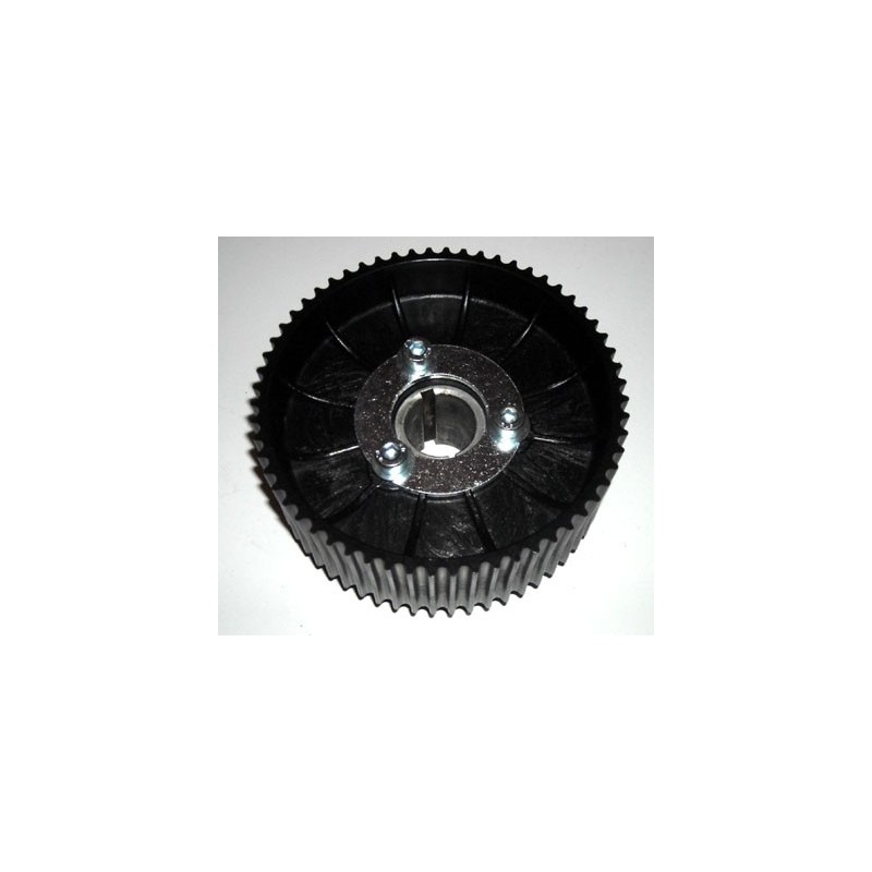 60 teeth plastic crown with washer and aluminum hub 30mm