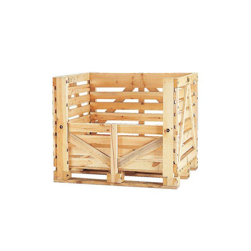Wooden pallet box 1000x1200x1000mm