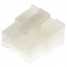 MOLEX male 8 pin connector with 8 female contacts