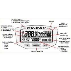 EX-RAY VOLT digital speedometer GEN3