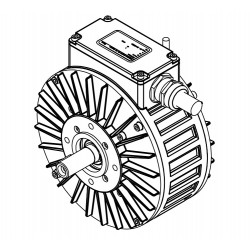 Synchronous motor Heinzmann PMS100 48VDC