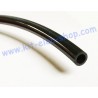 Black PU polyurethane flexible tube 8mm 70°C sold by meter