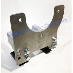 6mm steel support for MOTENERGY motors for kart chassis without roller
