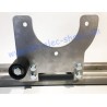 6mm steel support for MOTENERGY motors for kart chassis with roller