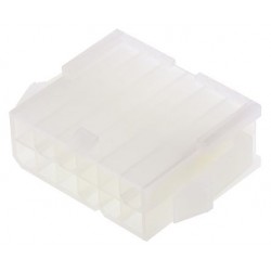 MOLEX female 12 pin connector with 12 male contacts