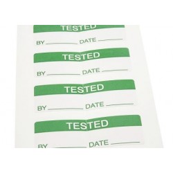 Pre-printed adhesive labels TESTED by 17