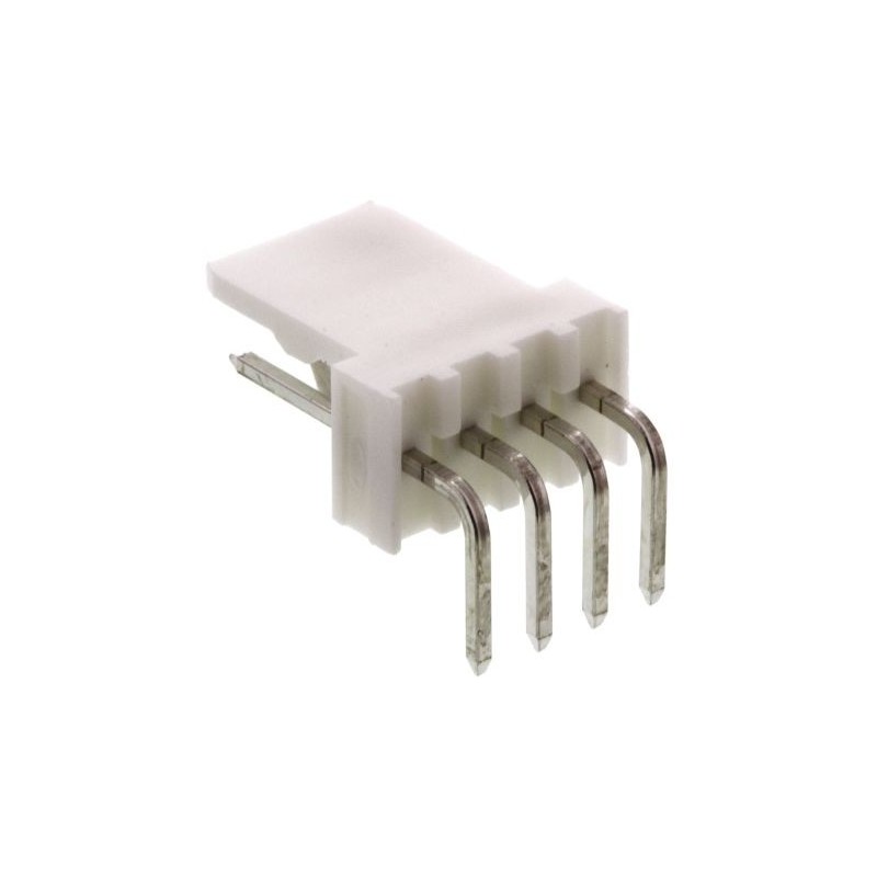 PCB socket angle 2.54mm 4 contacts for KK connector