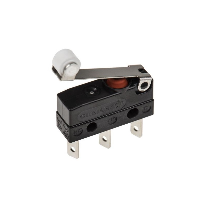 Microswitch with roller lever DC2C-L1RC