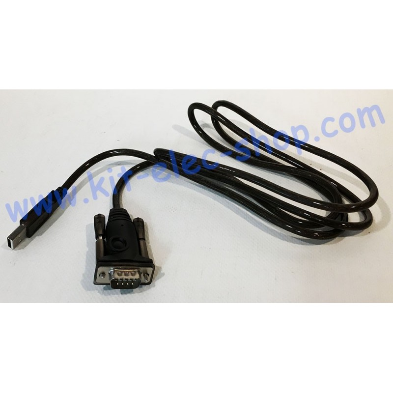 Interface adaptateur USB RS232 DB9 mâle EW1116