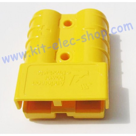 SB50 12V yellow connector housing only 992G5
