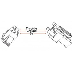 T-Twist Electric throttle grip +5V