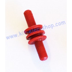 Dark red cable cavity plug DELPHI 120-59-168