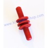 Dark red cable cavity plug DELPHI 120-59-168