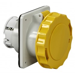 Pack socket 63A PK yellow with 16mm2 cables