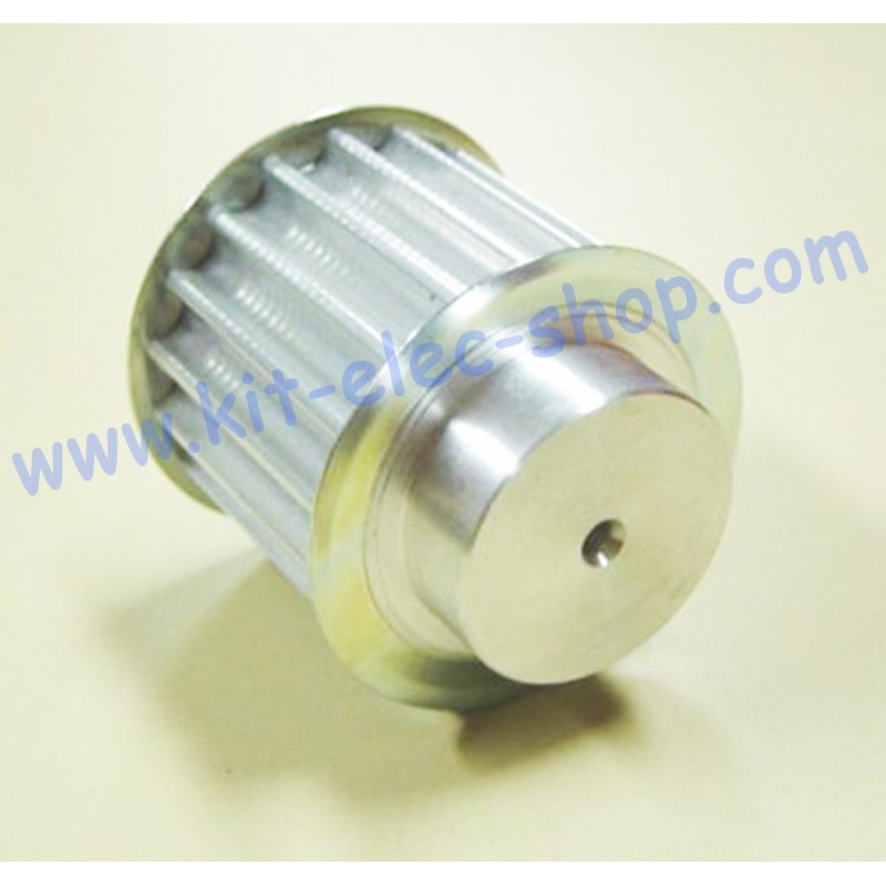 Pulley HTD-8M 30mm 18 teeth aluminum bore 19mm