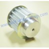 Pulley HTD-8M 30mm 18 teeth aluminum bore 19mm