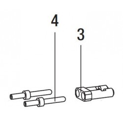 Auxiliary contact for REMA EURO 80A male connector