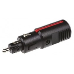 Plug cigar lighter male screw connection