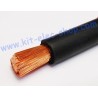 Black Hi-Flex 70mm2 cable per meter