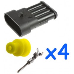 4 way female connector kit...