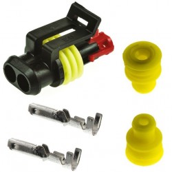 2 way male connector kit...