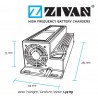 Chargeur ZIVAN BC1 12V 35A pour batterie au plomb