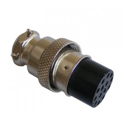 Male avionic connector Kelly