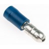 5mm Blue Male Cylindrical Crimp Lug for 2.5mm2 Cable