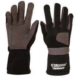 Black karting gloves T11
