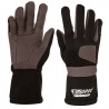 Black karting gloves T08