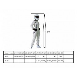 Black go-kart suit DAYTONA HS-1 size 140