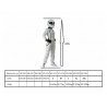 Gray go-kart suit DAYTONA HS-1 size 150