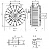 Synchronous motor Heinzmann PMS150 48VDC 6000RPM