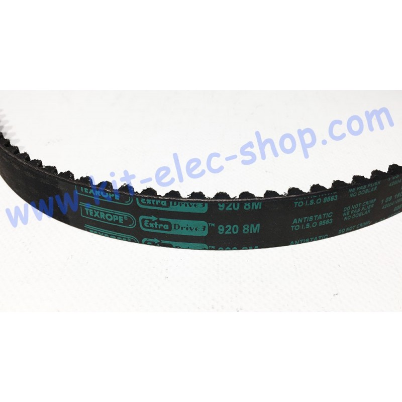 Courroie HTD 920-8M-20 TEXROPE largeur 20mm