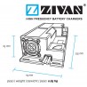 Chargeur ZIVAN UBC 12V 18A pour batterie au plomb FMAG9E-00000X