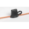 Porte fusible étanche avec câbles orange pour fusible ATO 30A FHAC0002ZXJ