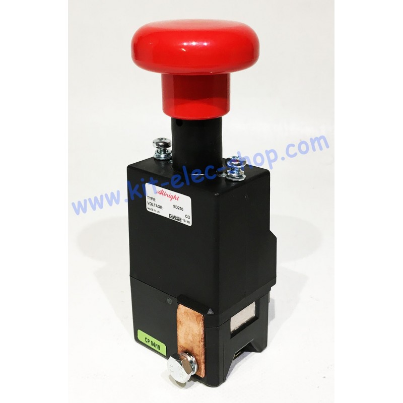 SD250A-4 contactor 48V and emergency stop 250A 48VCO