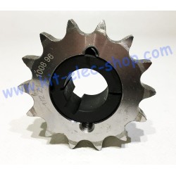 14-tooth steel sprocket with removable hub for chain 08B PMA1 08B014 TL1008