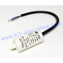 DUCATI 4uF 450V starting capacitor cable