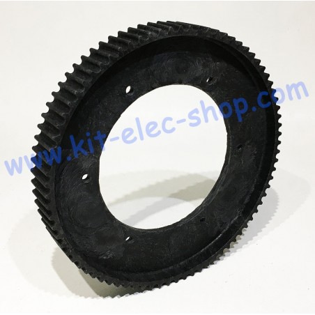 80 teeth HTD driven toothed polyamide wheel 30mm width