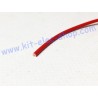 RED flexible H05V-K 0.75mm2 cable per meter