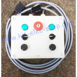 Dual control box for 2 SEVCON GEN4 controllers