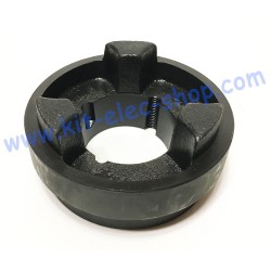 Plate for elastic coupling...