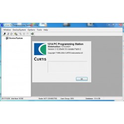 PC programming software + CURTIS interface 1314-4401