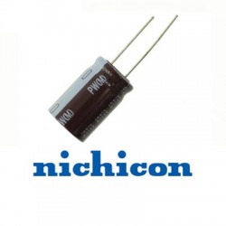 Condensateur NICHICON 820uF 63V PW 105°C