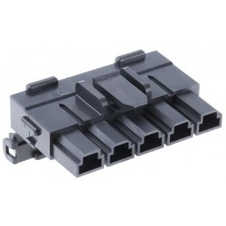 Molex Mini-Fit Sr female connector package 5 contacts 10mm pitch