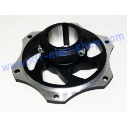 70 teeth HTD driven toothed aluminum wheel mounted with 40mm sprocket carrier
